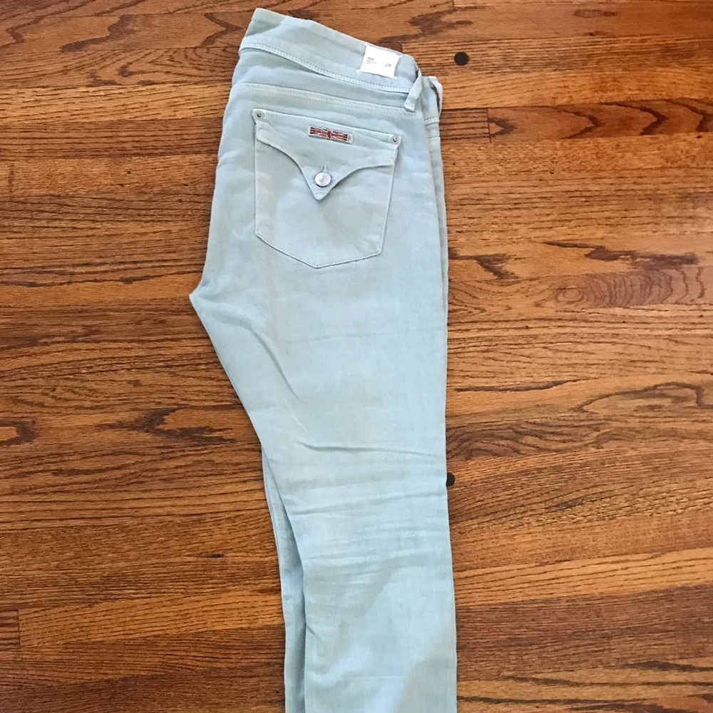 Hudson Mint Crop Jeans!